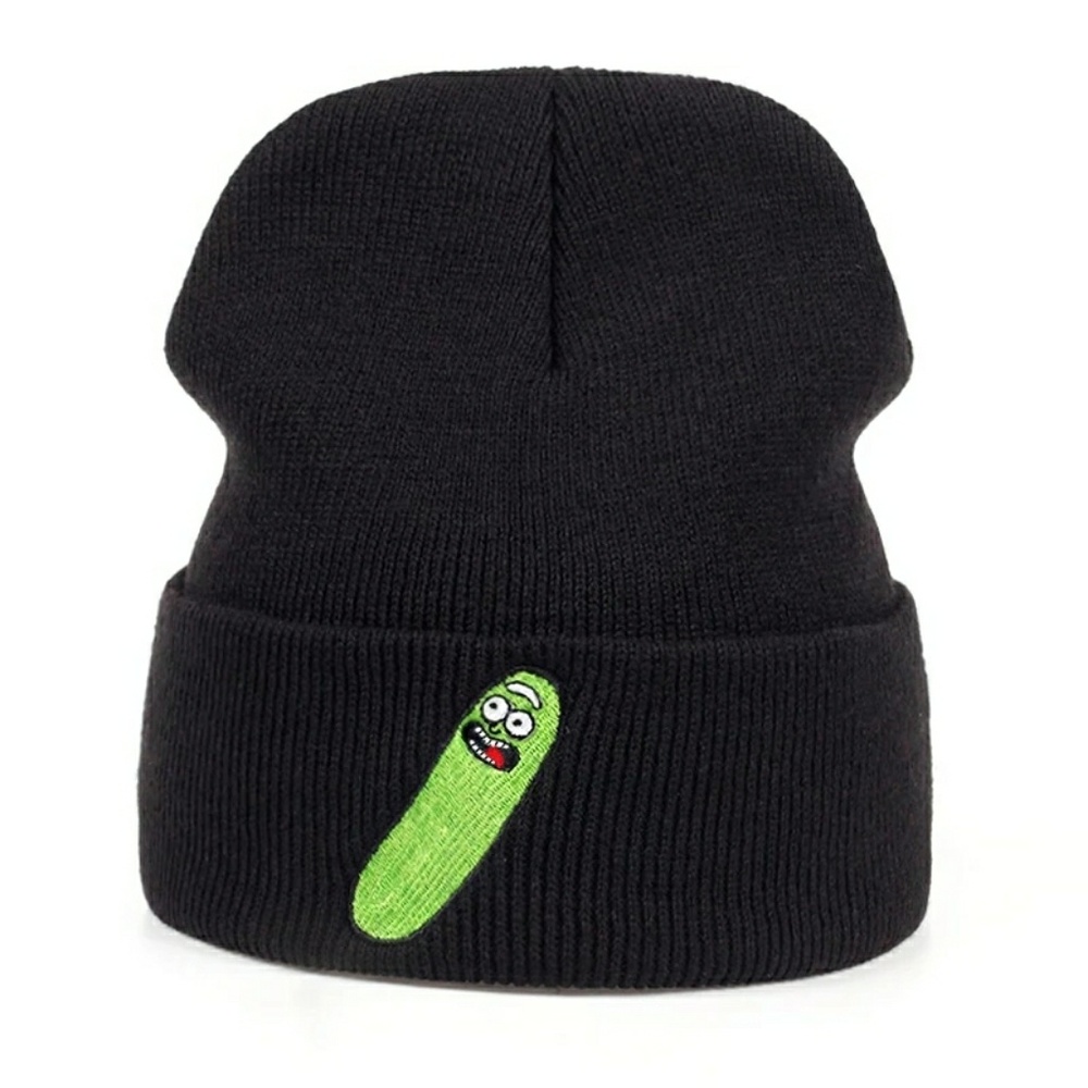 New Rick and Morty Pickle Rick Beanie Skullie